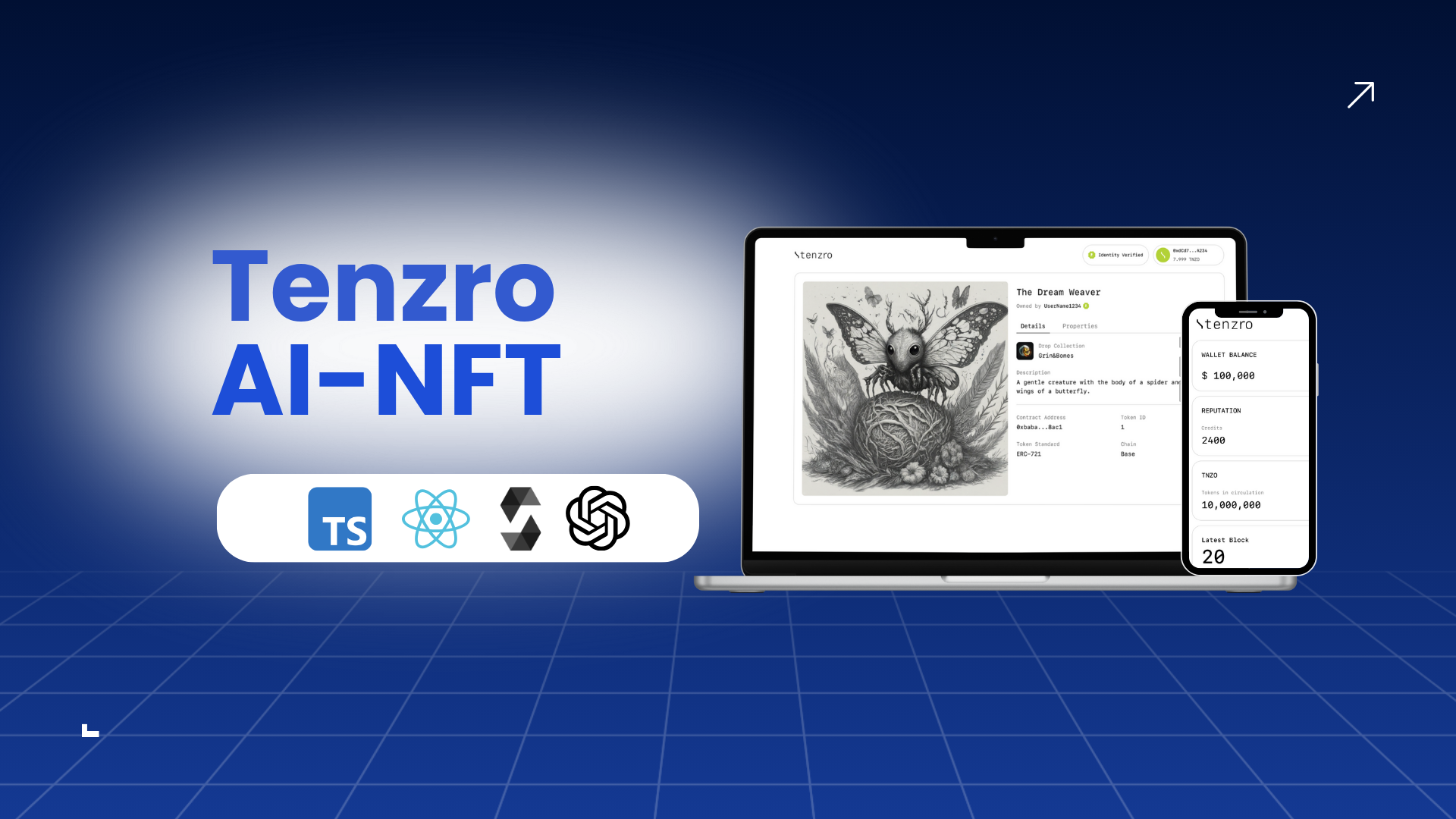 Tenzro AI-NFT thumbnail